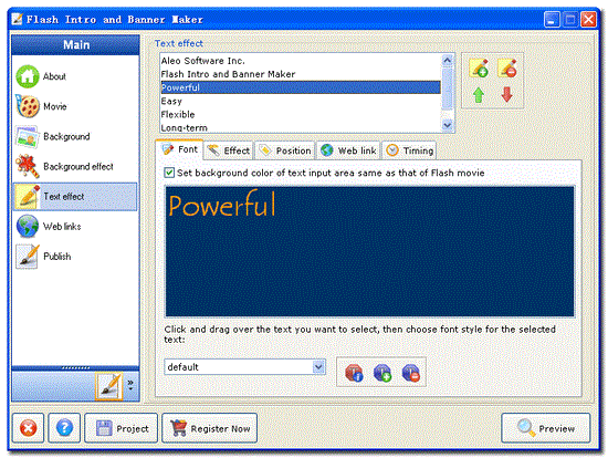 Aleo Flash Intro and Banner Maker 3.1 + keygen