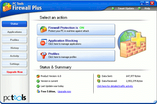 PC Tools Firewall Plus 7.0.0.62 Beta 2