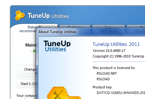 TuneUp Utilities 2011 Build 10.0.3000.157 Russian Portable | [��� ...