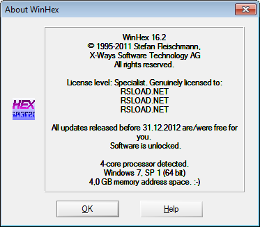 Скачать WinHex 15.6 +Crack (keygen) на Soft-Soft.Ws бесплатно.