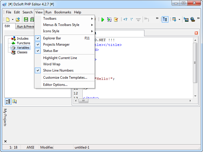 Dzsoft Php Editor 4.2.7.6 Seriale