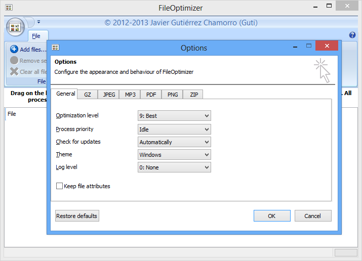 File Optimizer -  8