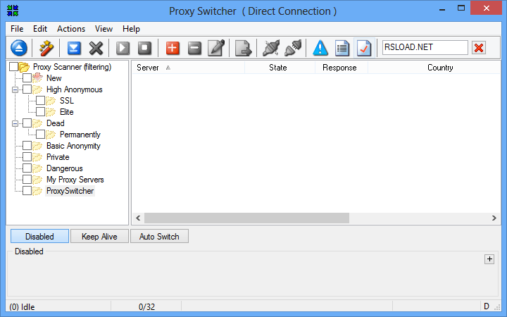 Proxy Switcher Unregistered    -  10