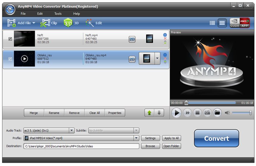 anymp4 video converter