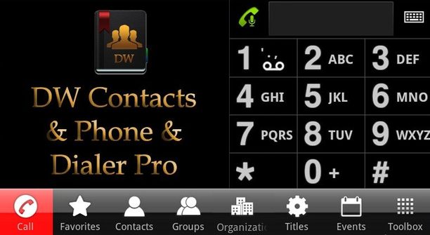 Dw Contacts Phone Pro  -  3