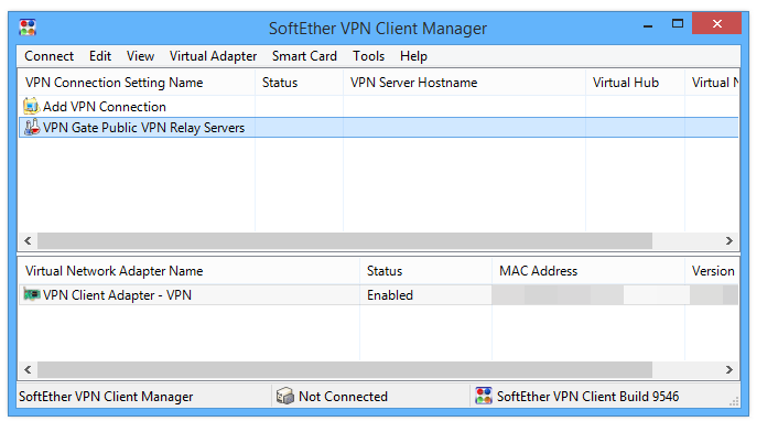 softether vpn gate public relay servers