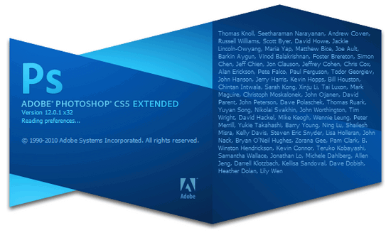 Невозможно запустить подписку на adobe photoshop cs5 extended