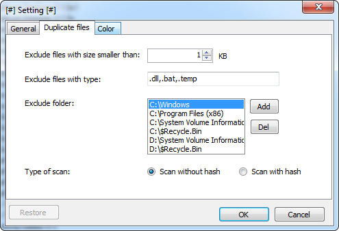 Disk Space Fan