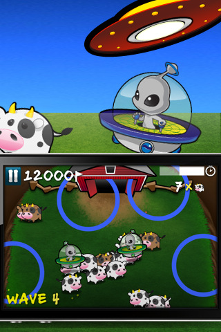 Cows vs Aliens v1.0 iPad iPhone iPod Touch