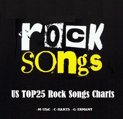 US TOP25 Rock Songs Charts 21.01.2012