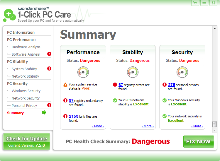 1 Click PC Care