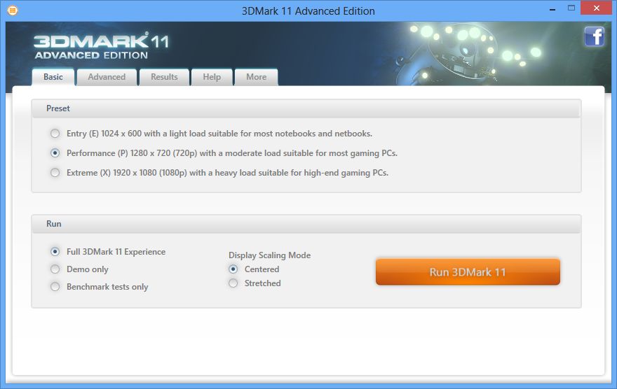 3DMark 11 Advanced Edition
