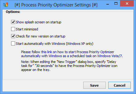 Process Priority Optimizer