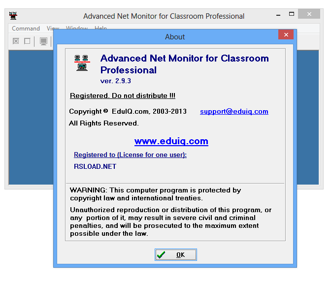 Advanced Net Monitor for Classroom