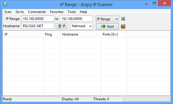 Angry IP Scanner 
