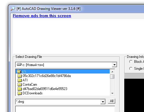 AutoCAD Drawing Viewer