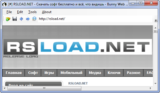 Bunny Web Browser