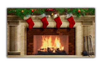 Christmas Fireplace 