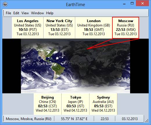 free for apple download EarthTime 6.24.9