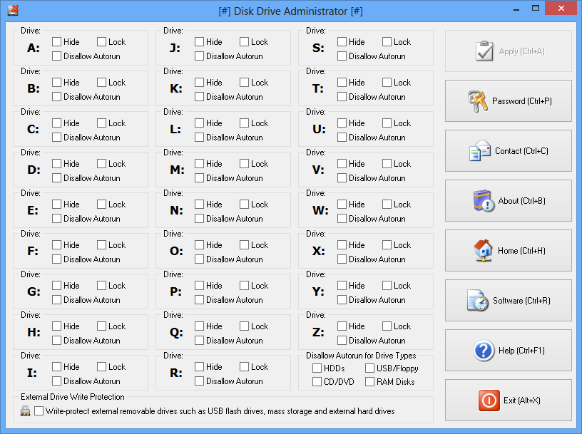 Disk Drive Administrator