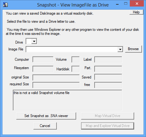 Drive SnapShot