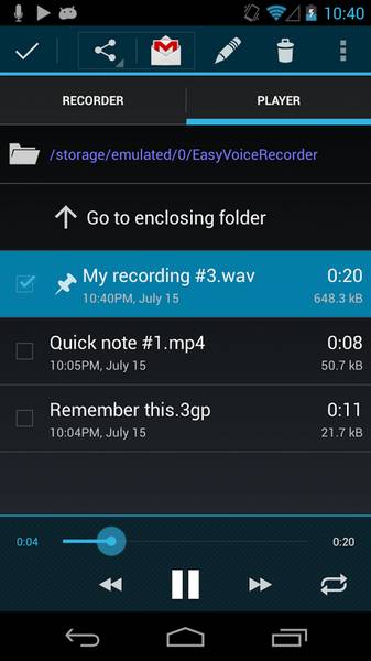 Easy Voice Recorder Pro