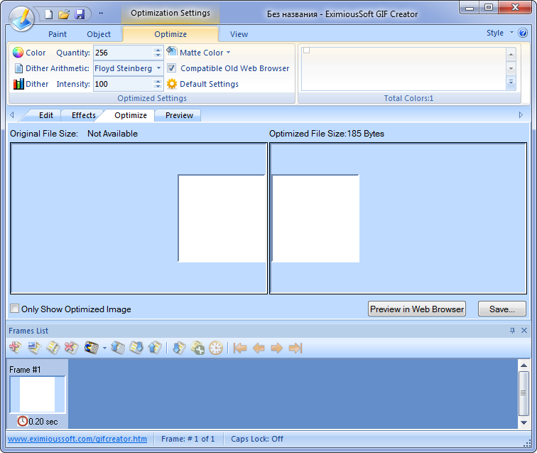 Download EximiousSoft GIF Creator 7.38