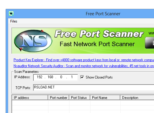 Free Port Scanner