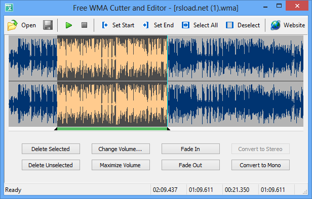 Free WMA Cutter and Editor 
