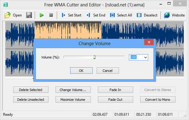 Free WMA Cutter and Editor 