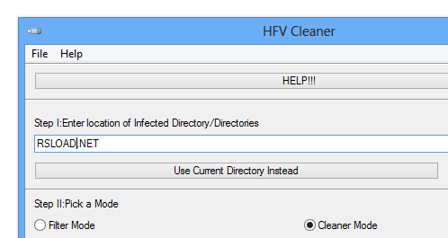 HFV ( Hidden Folder Virus ) Cleaner