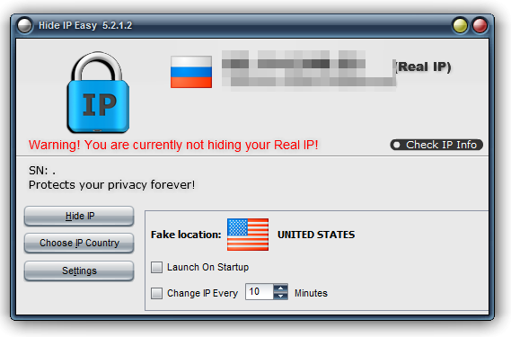 Easy hide ip на русском