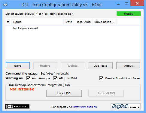 ICU - Icon Configuration Utility