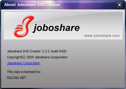 Joboshare DVD Creator