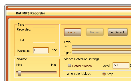 Kat MP3 Recorder