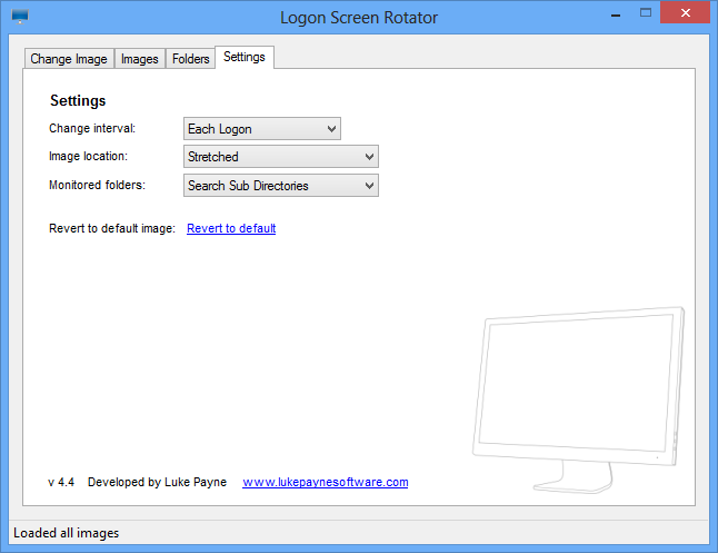 Logon Screen Rotator 
