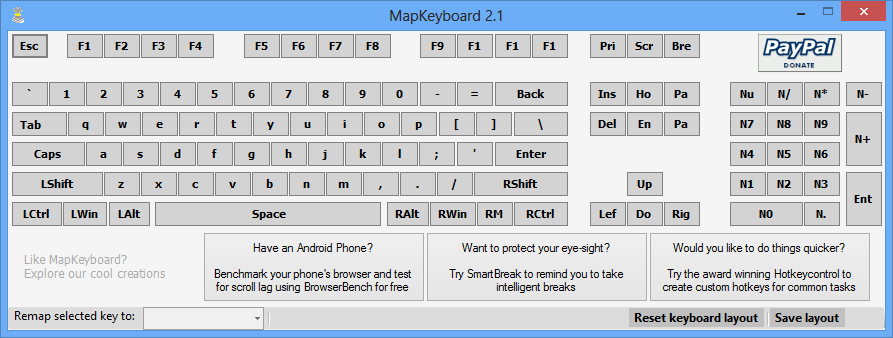 MapKeyboard 