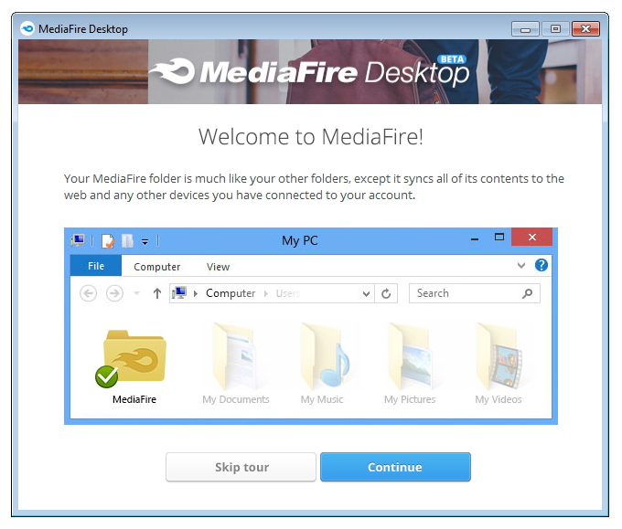 MediaFire Desktop
