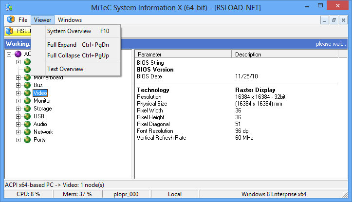 MiTeC System Information X