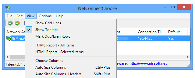 NetConnectChoose 