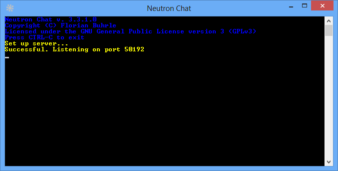 Neutron Chat