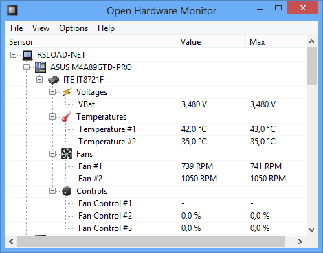 Open Hardware Monitor