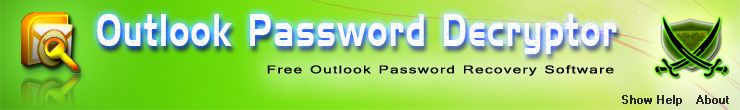 OutlookPasswordDecryptor 