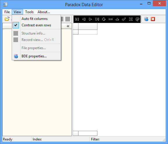 Data edit. Paradox data Editor программа. Paradox data Editor описание. Paradox data Editor Интерфейс. Paradox data Editor картинка.