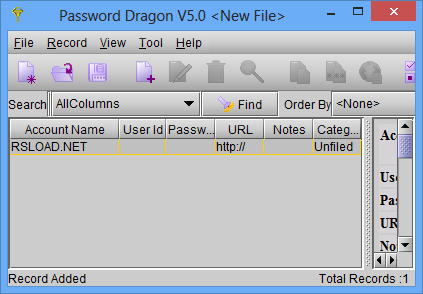 Password Dragon