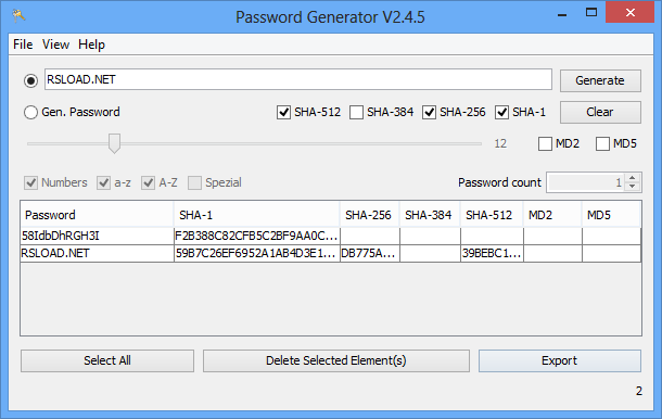 PasswordGenerator 23.6.13 for windows download