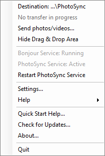 PhotoSync Companion