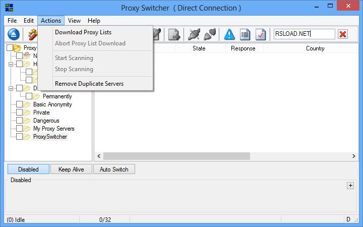 proxy switcher pro 5.19