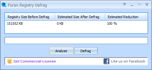 Puran Registry Defrag