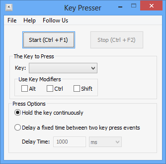 RobotSoft Key Presser